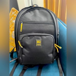 Ruggard Camera-Travel Bag *New w Tags* Black and Yellow with many compartments